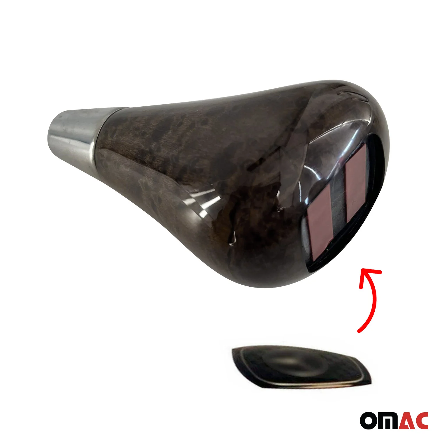 Schaltknauf für Mercedes C Klasse W202 CLK C208 C209 Vogelauge ohne Emblem - Image 2