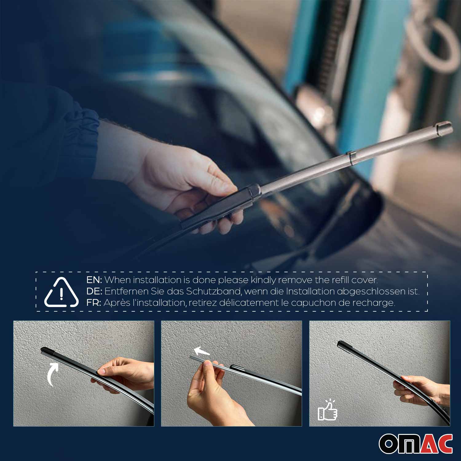 Scheibenwischer Vorne für Toyota Corolla 2002-2007 - Image 7