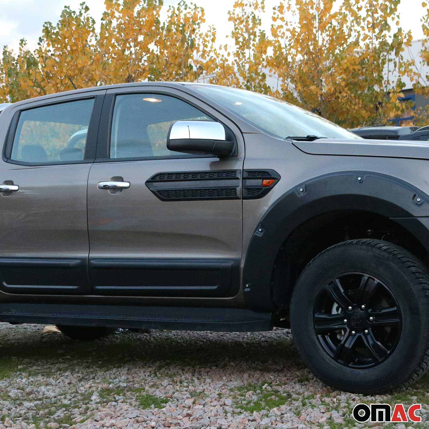 Seitentürleiste Türschutzleiste für Dacia Duster 2010-2018 ABS Schwarz 2x - Image 2