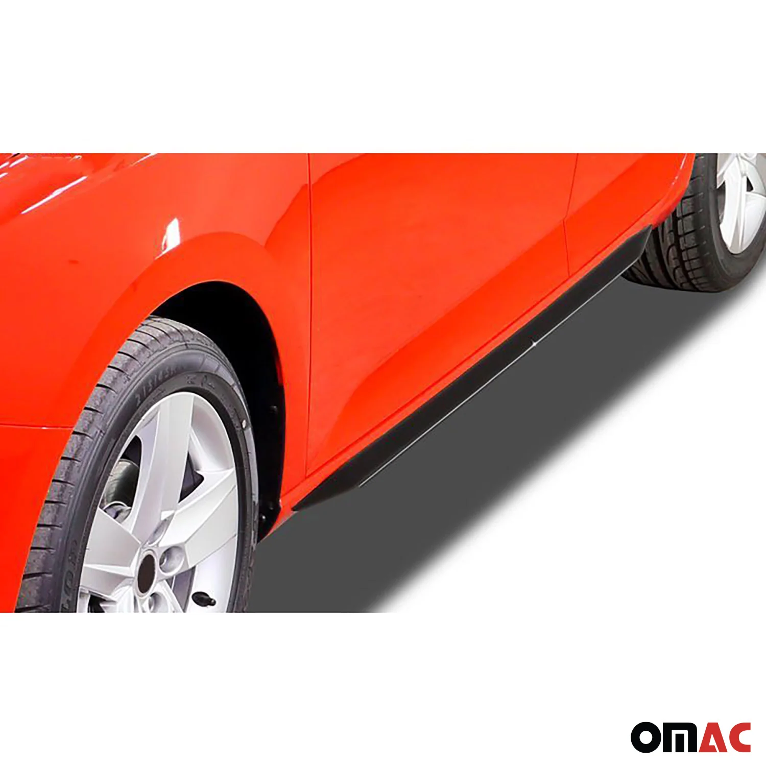 RDX Seitenschweller für Opel Zafira B 2005-2012 ABS Schwarz glänzend - Image 5