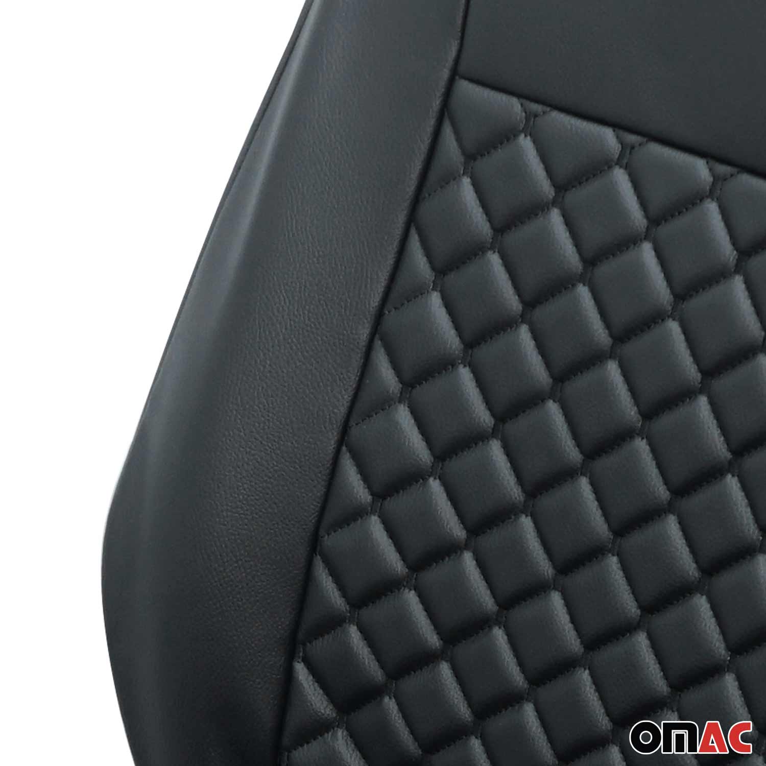 Sitzbezüge Schonbezüge für Mercedes Vito W447 2014-2026 Kunstleder Schwarz 1tlg - Image 8