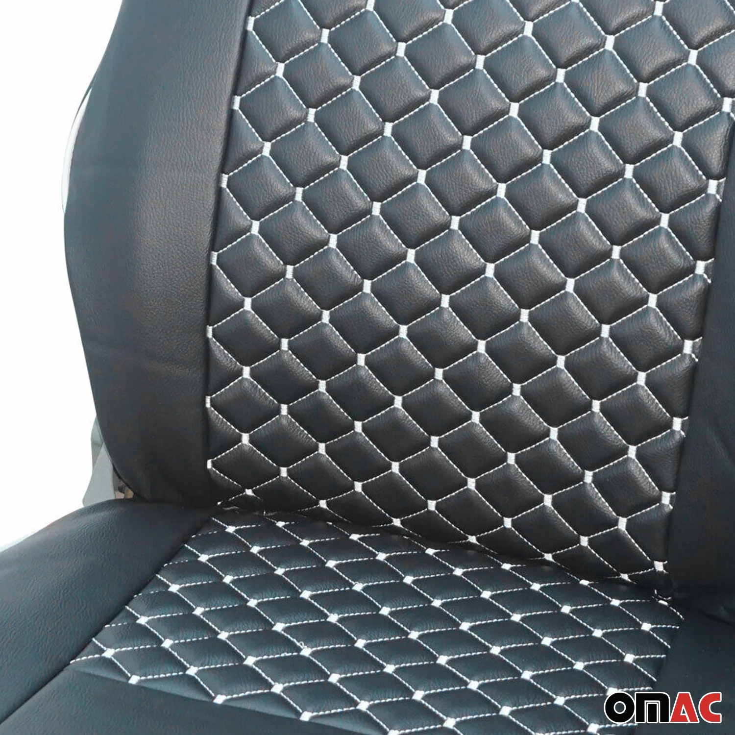 Sitzbezüge Schonbezüge für VW Transporter T4 1990-2003 Kunstleder Schwarz 1+1 - Image 8