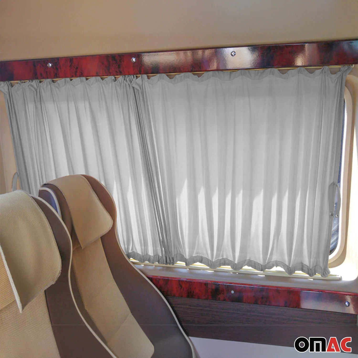 Sonnenschutz für Citroen Jumpy 2016-2026 L1 Doppelschiebetür Heckklappe Grau 10x - Image 2