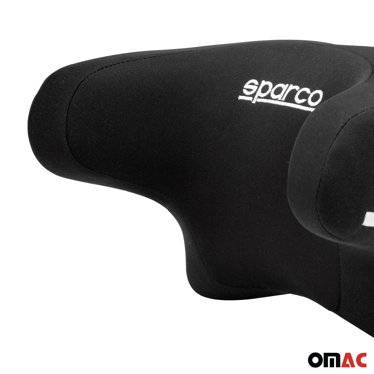 SPARCO Auto Nackenkissen Reisekissen Schwarz Ergonomische Schaum Kopfkissen - Image 7