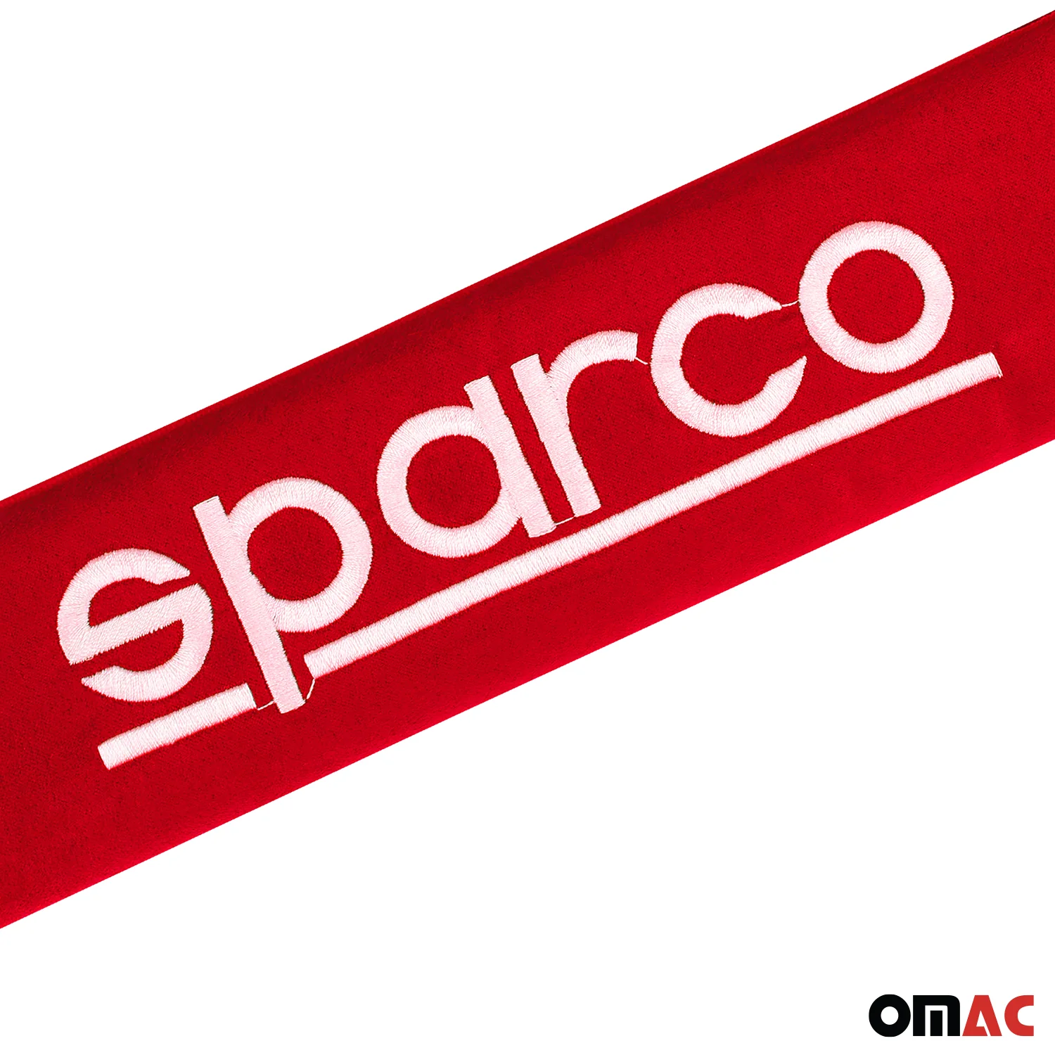 SPARCO Gurtschoner Gurtpolster Sicherheitsgurt Gurtschutz Autogurt Rot 2x - Image 6