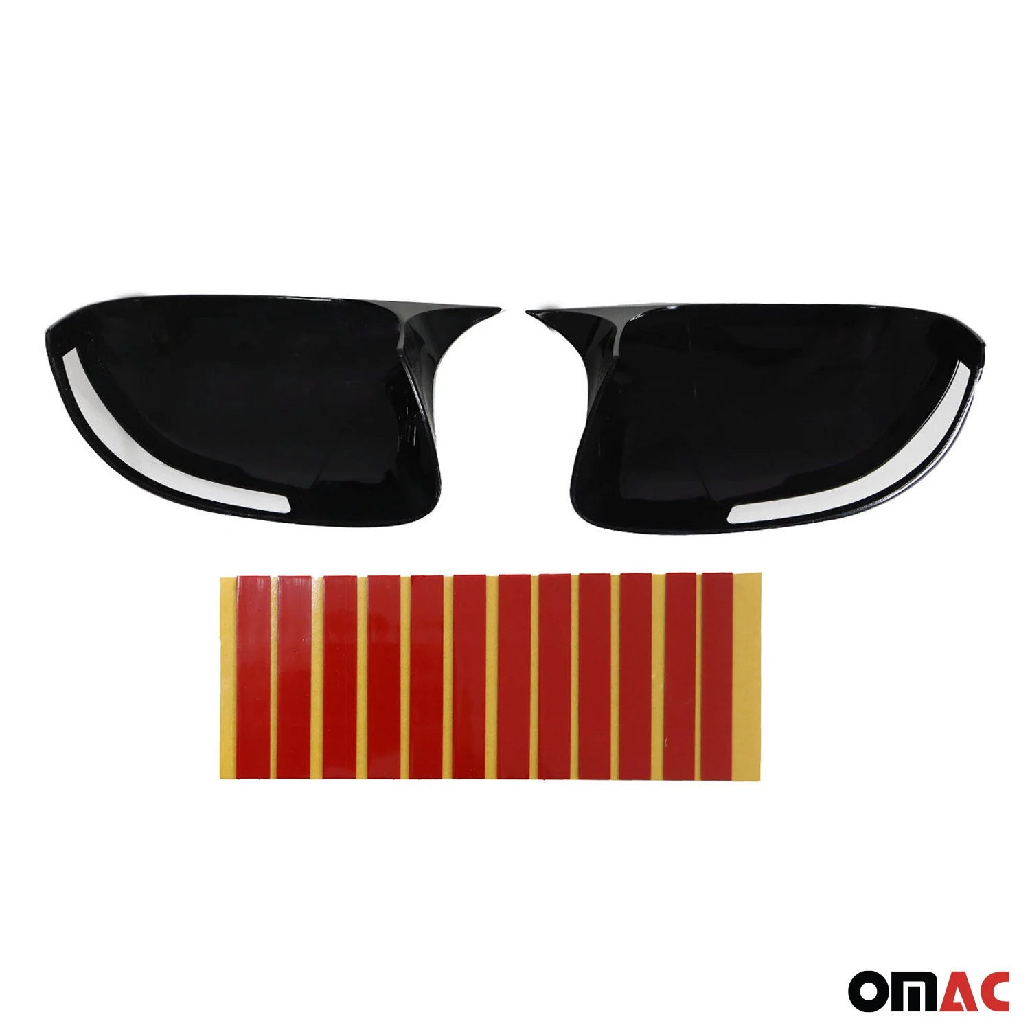 Spiegelkappen Spiegelabdeckung für Honda Civic IX 2012-2016 ABS Schwarz Glanz - Image 5