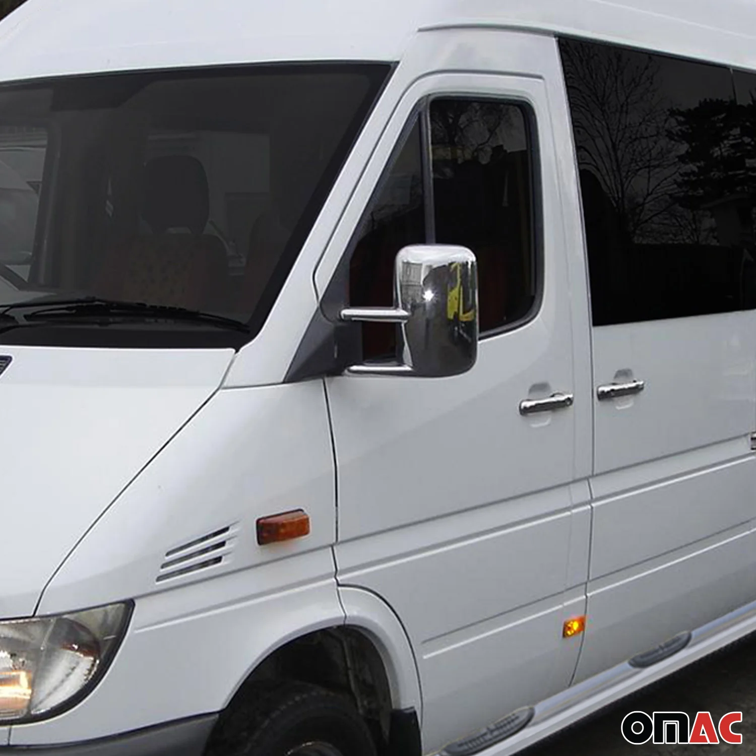 Spiegelkappen Spiegelabdeckung für Mercedes Sprinter W901 1995-2006 Chrom ABS - Image 3