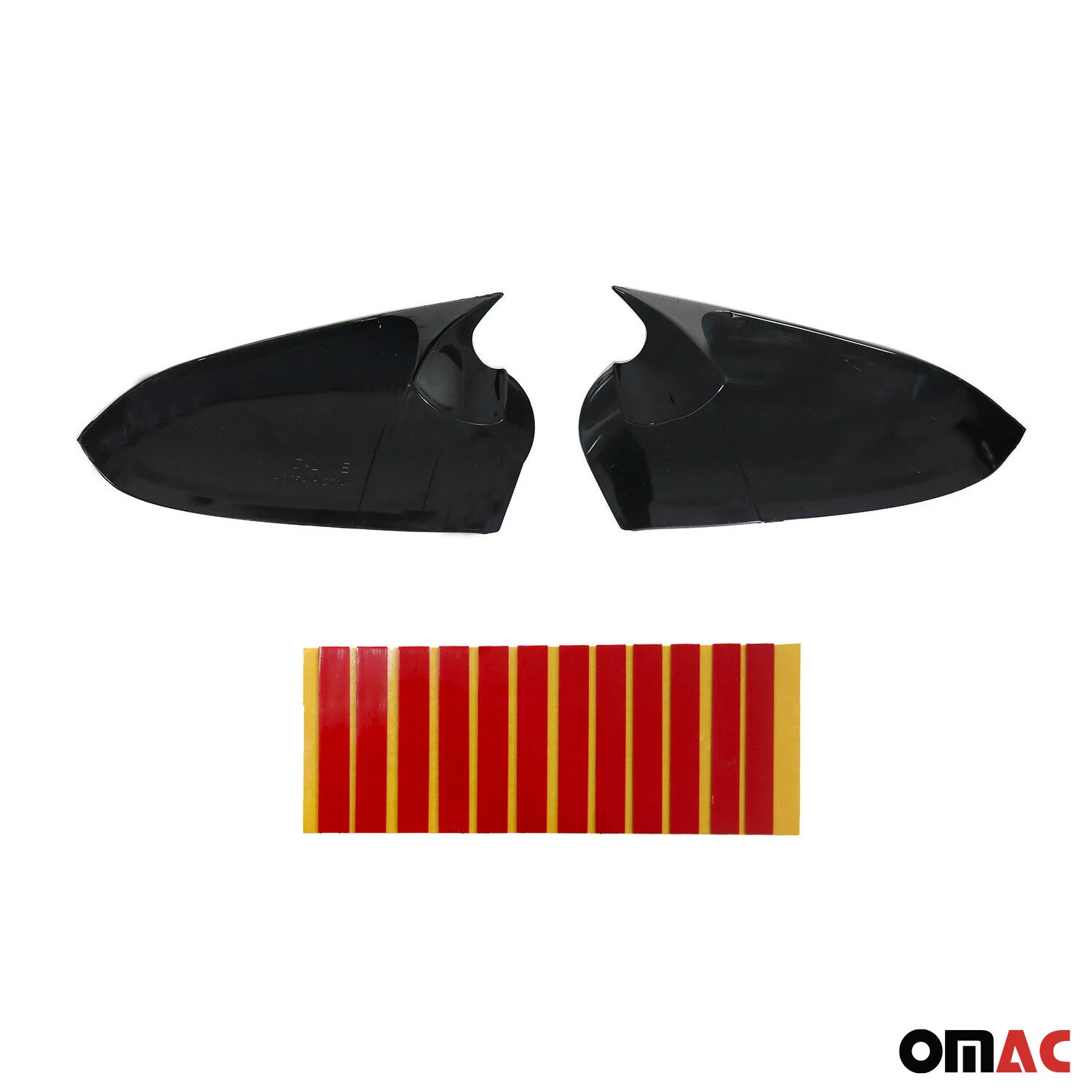 Spiegelkappen Spiegelabdeckung für Opel Astra 2004-2009 ABS Schwarz Glanz 2tlg - Image 5