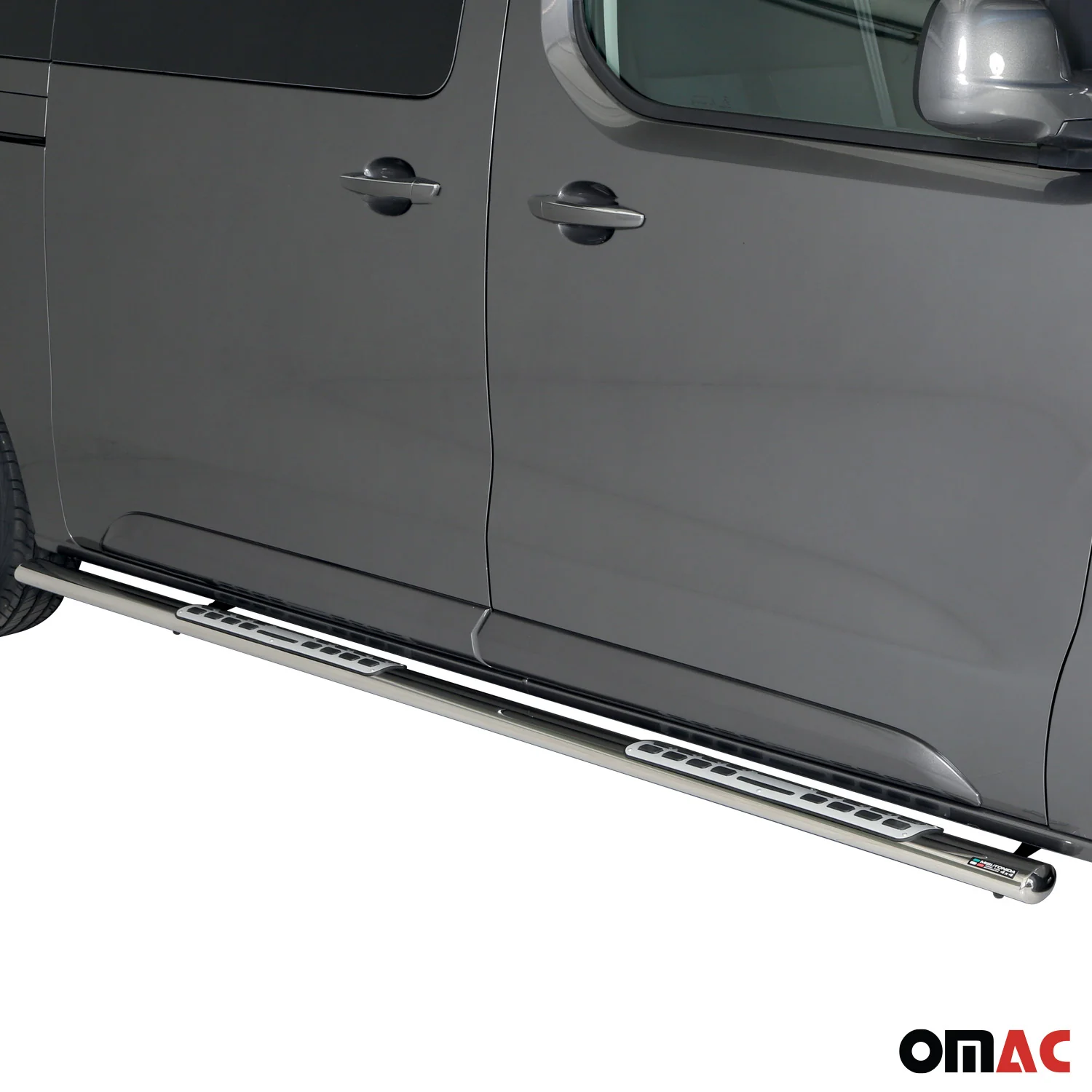 Stahl Seitenschweller Schwellerrohre für Opel Vivaro C 2019-2026 L3 Langer Grau - Image 2
