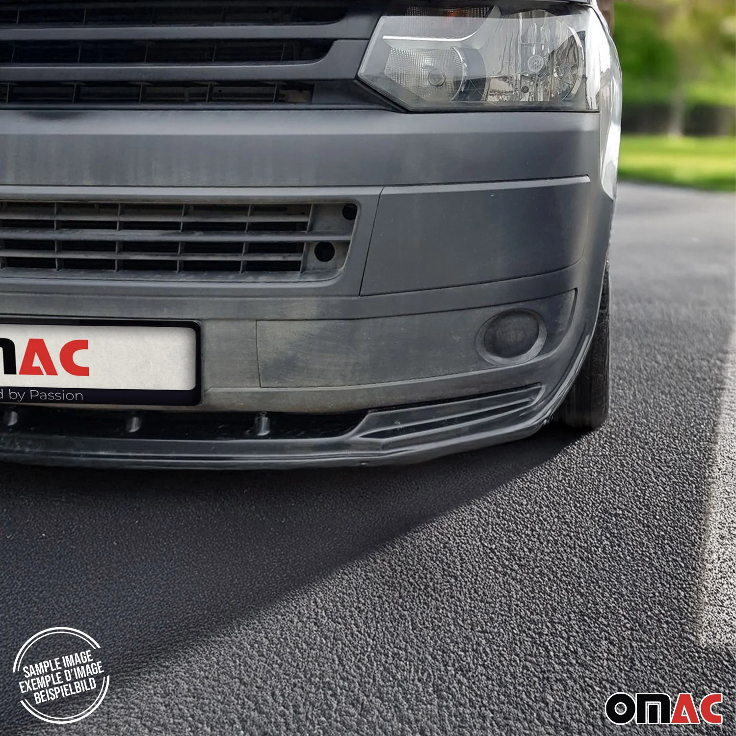 Frontspoiler Lippe Stoßstange Splitter für VW Crafter 2017-2026 Schwarz - Image 3