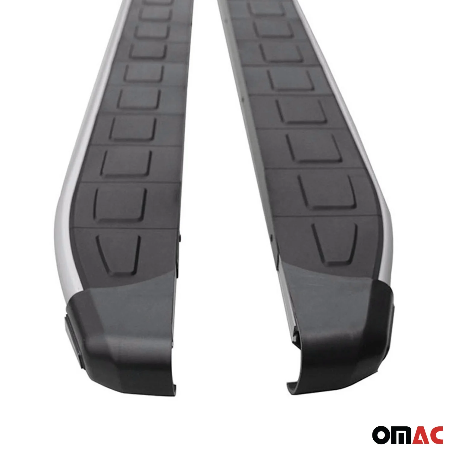 Seitenschweller Seitenbretter Trittbretter für Fiat 500X 2015-2026 Alu Schwarz - Image 11