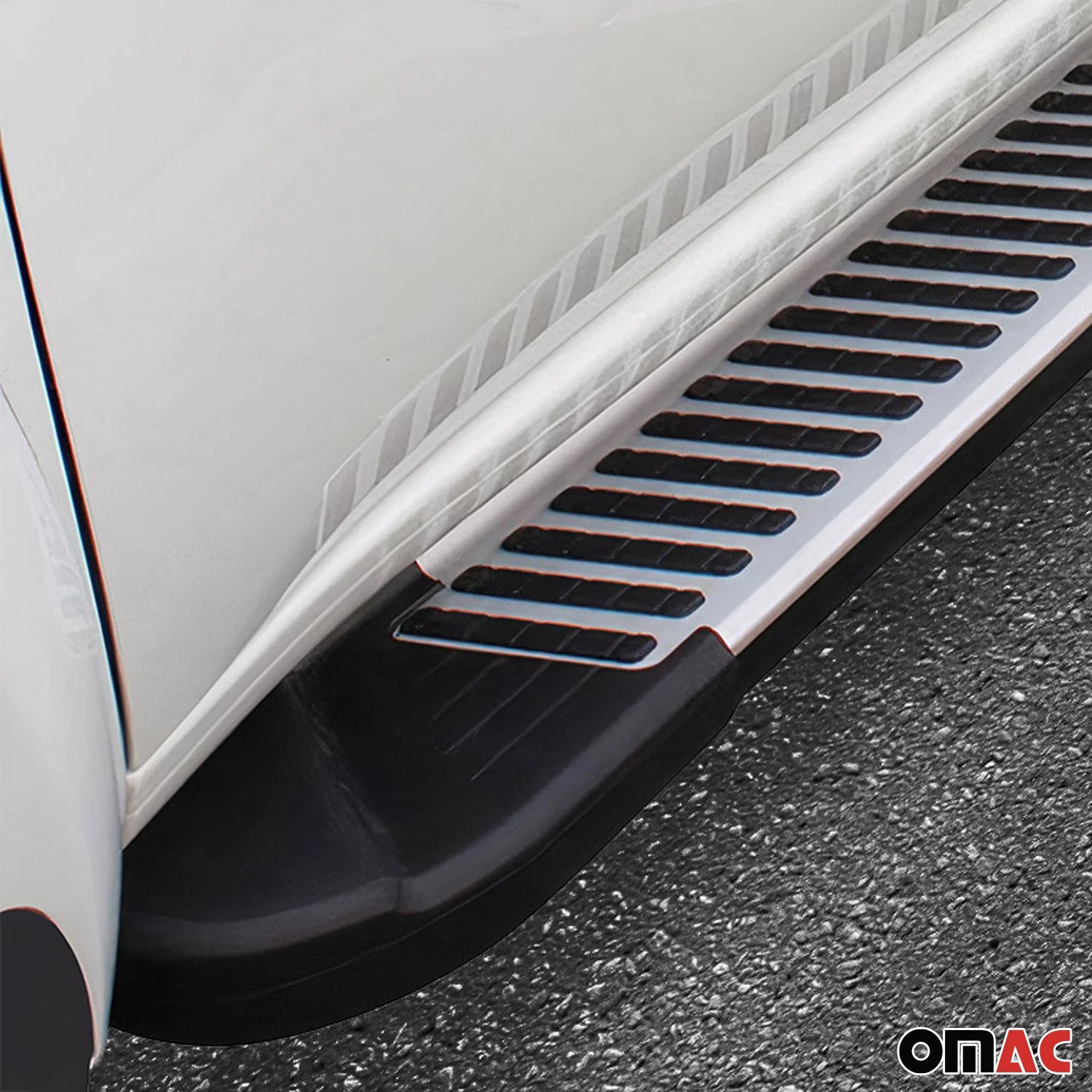 Trittbretter Seitenbretter für VW Transporter T5 2003-2015 L1 Kurzer Alu Schwarz - Image 11