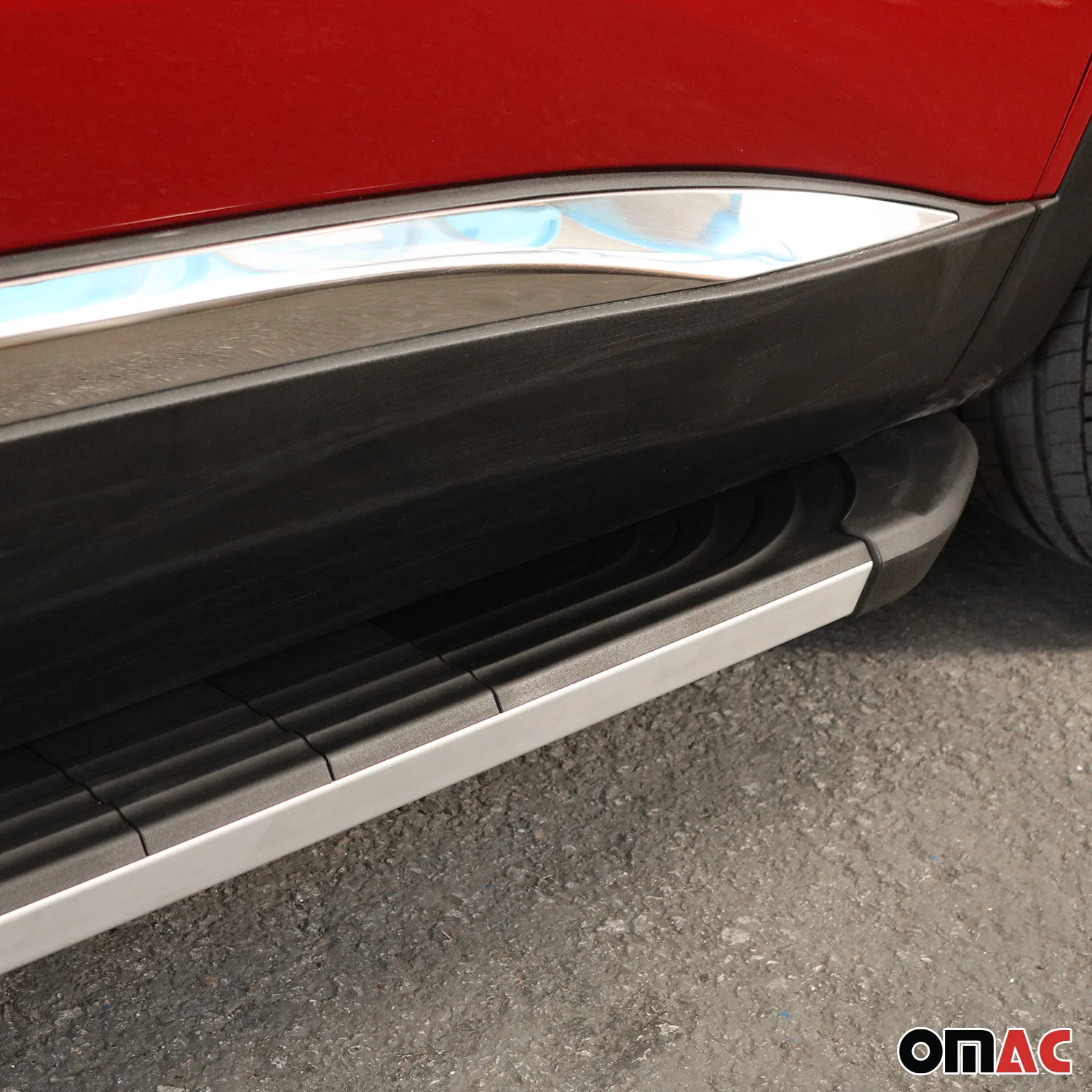 Trittbretter Seitenschweller für Kia Sorento 2012-2014 Aluminium Schwarz Silber - Image 9