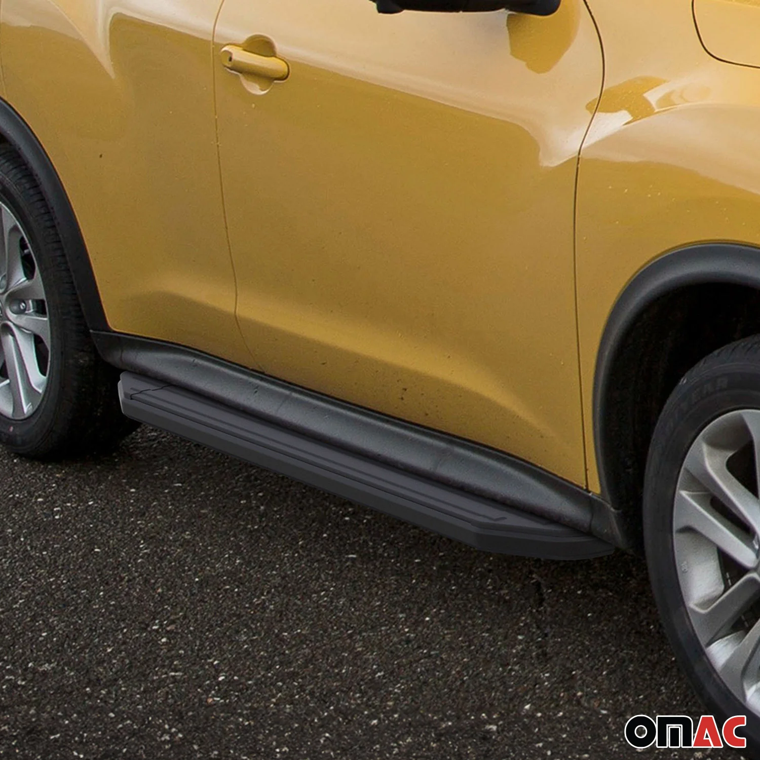 Trittbretter Seitenschweller für Nissan Juke 2010-2016 Alu Schwarz ABE - Image 6