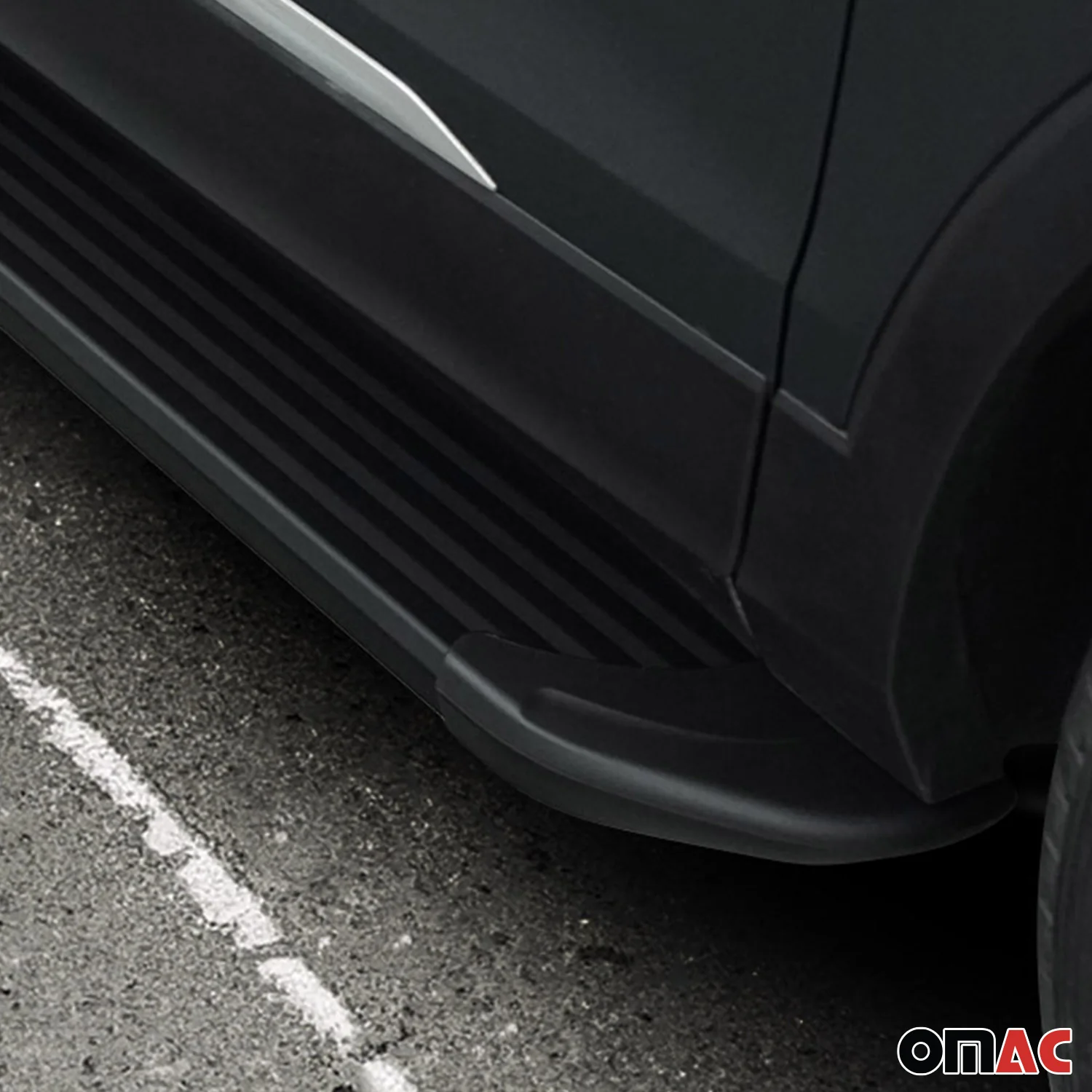 Seitenschweller Trittbretter Schweller für Nissan Pathfinder 2013-21 Alu Schwarz - Image 5