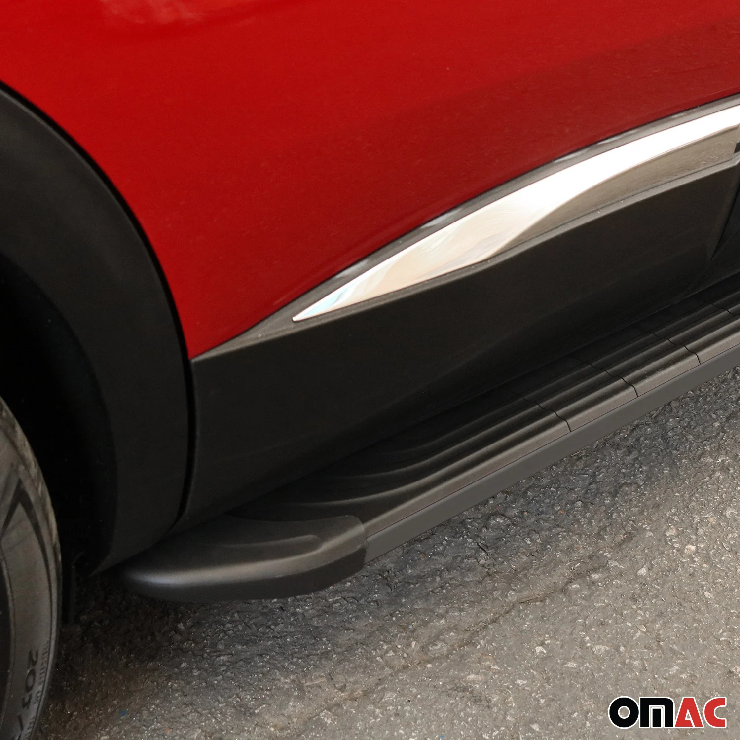 Trittbretter Seitenschweller für Peugeot Bipper 2008-2017 Aluminium Schwarz 2tlg - Image 5