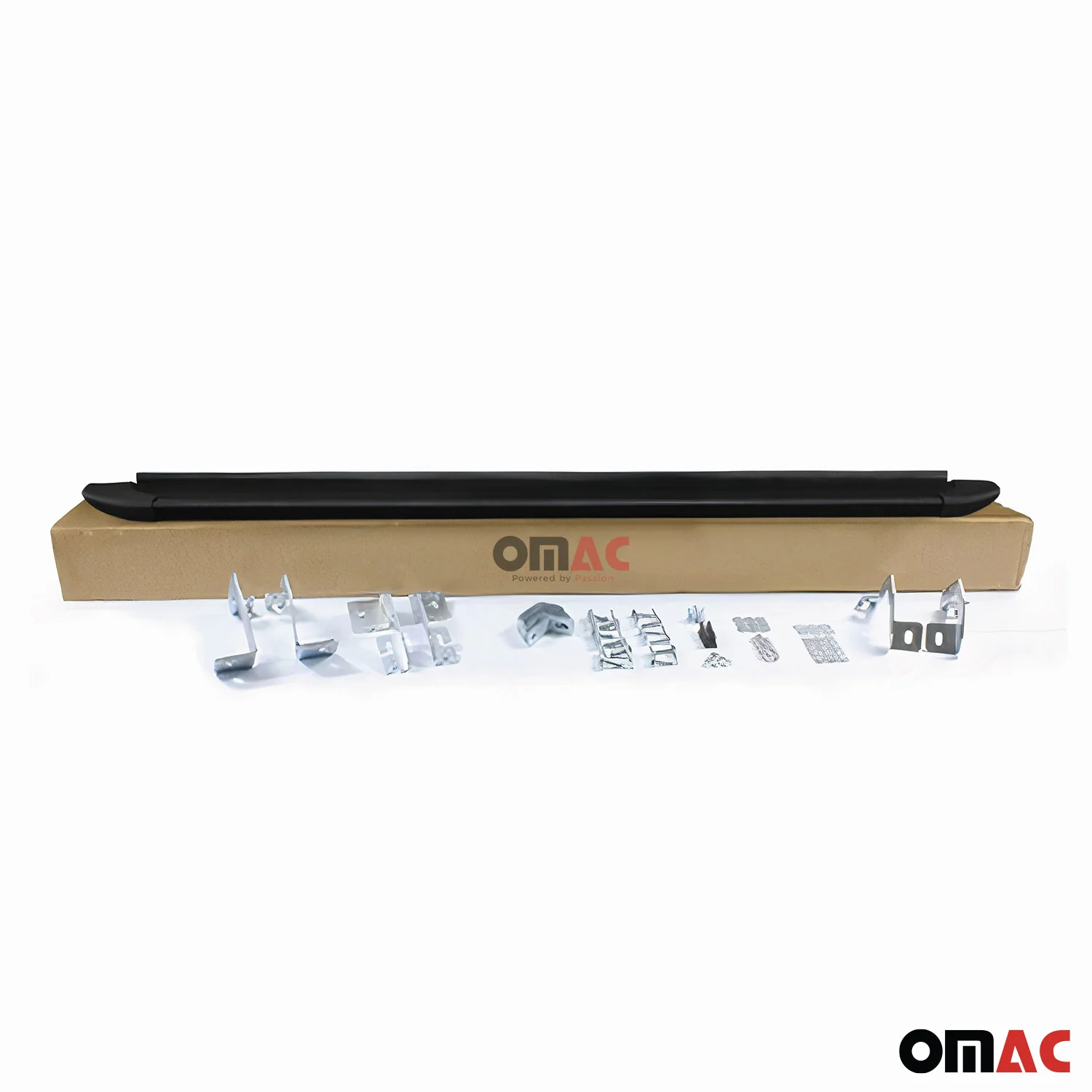 Seitenschweller Trittbretter für Toyota Hilux DoubleCab 2004-2015 Alu Schwarz - Image 6