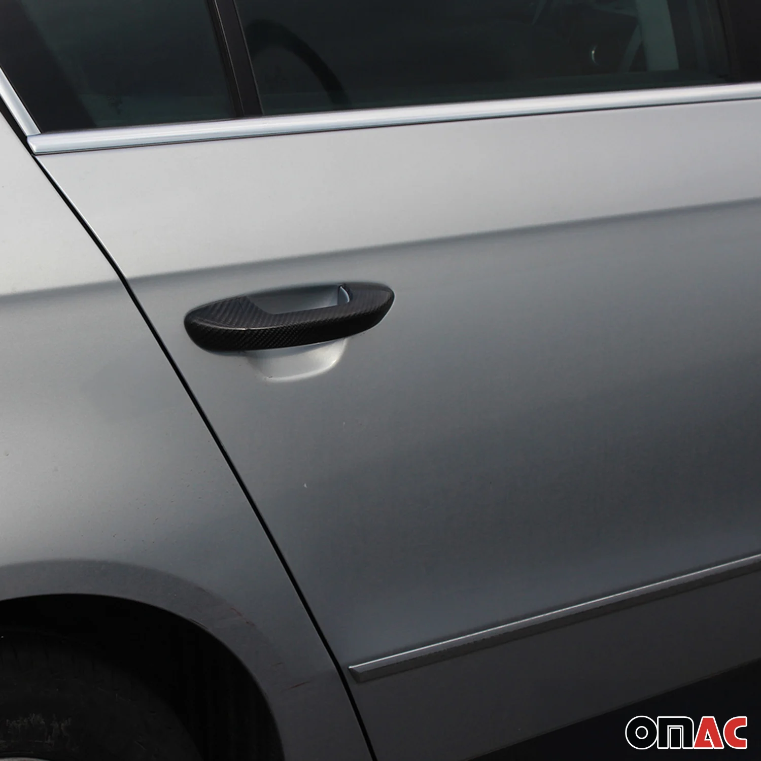 Türgriff Blende Türgriffkappe für Seat Leon 2012-2019 Schrägheck Kombi Carbon 8x - Image 2