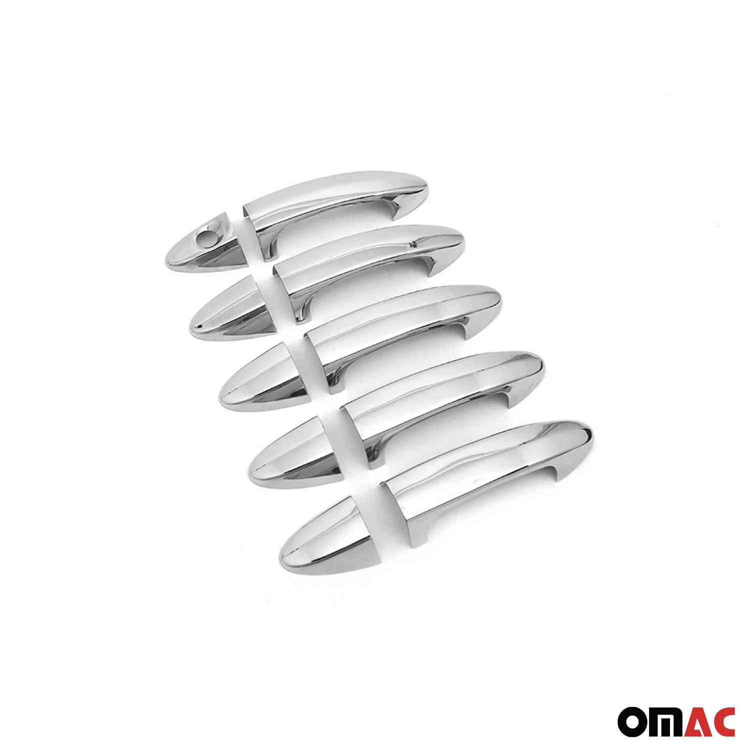 Türgriff Blenden für Ford Tourneo Courier 2023-2026 5Tür Chrom Edelstahl 10tlg - Image 7