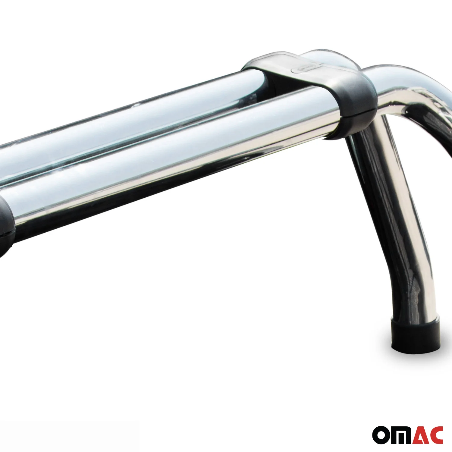 Überrollbügel Rollbar für Fiat Fullback 2016-2021 Gefärbten Stahl Ø76 Silber - Image 9