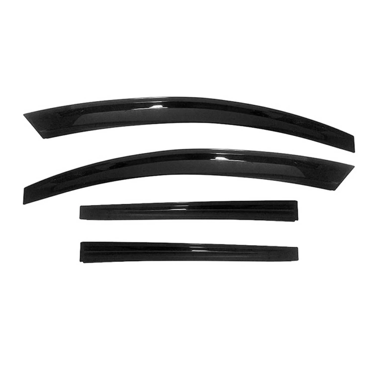 4x Windabweiser Regenabweiser für Hyundai i20 2020-2026 Acryl Dunkel - Image 2