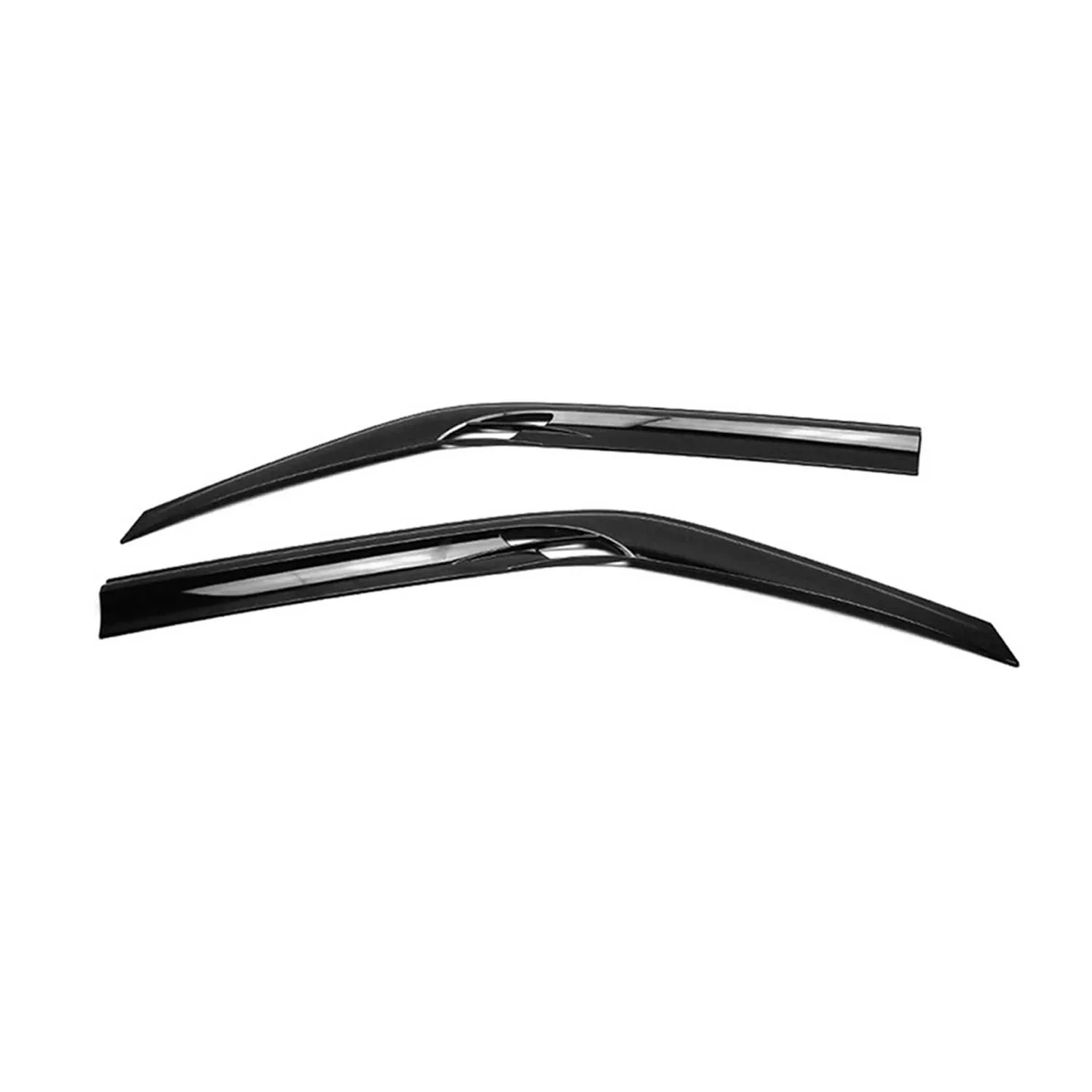 2x Windabweiser Regenabweiser für Mercedes Sprinter W906 2006-2018 Acryl Dunkel - Image 2