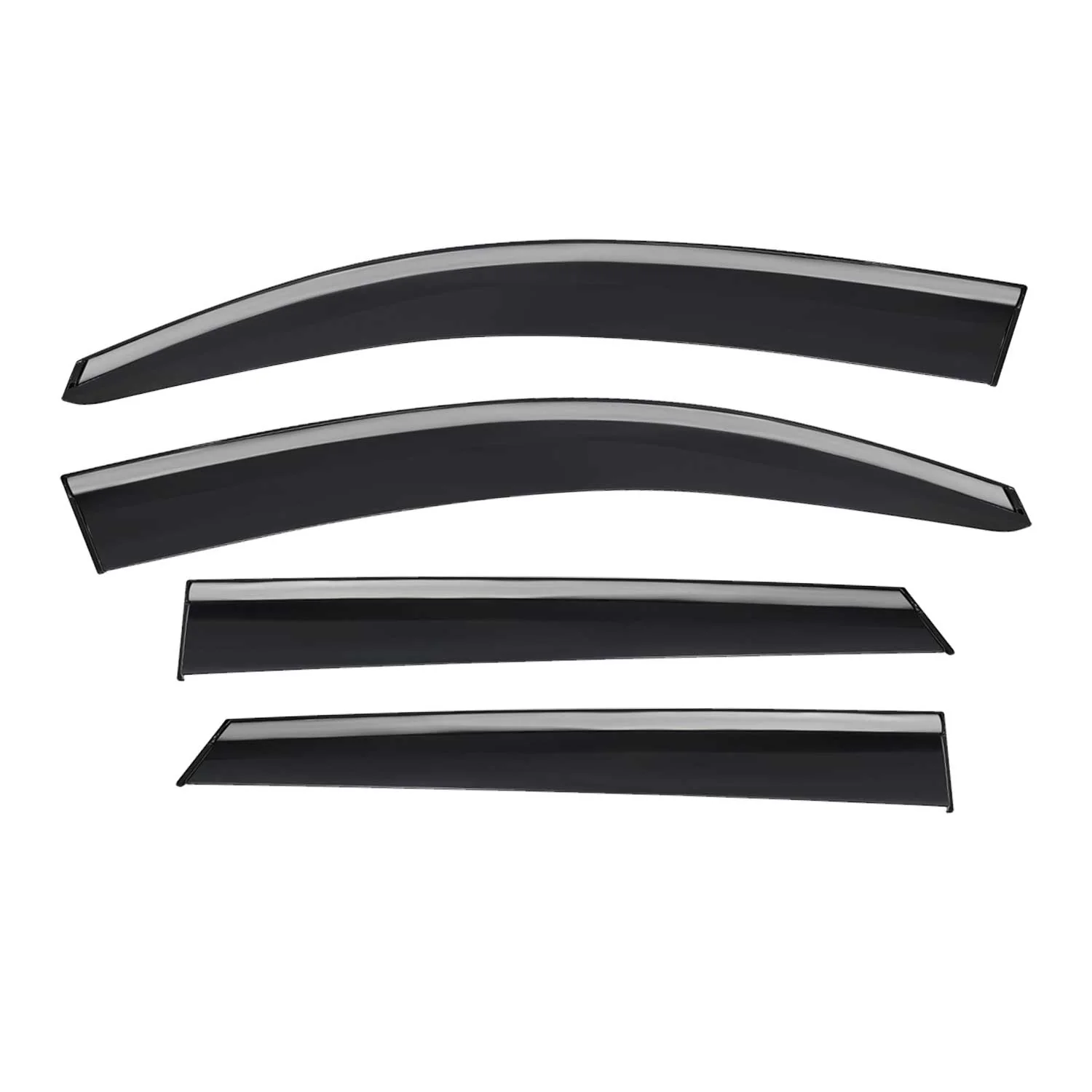 4x Windabweiser Regenabweiser für Hyundai Tucson 2015-2020 Dunkel Acryl - Image 2