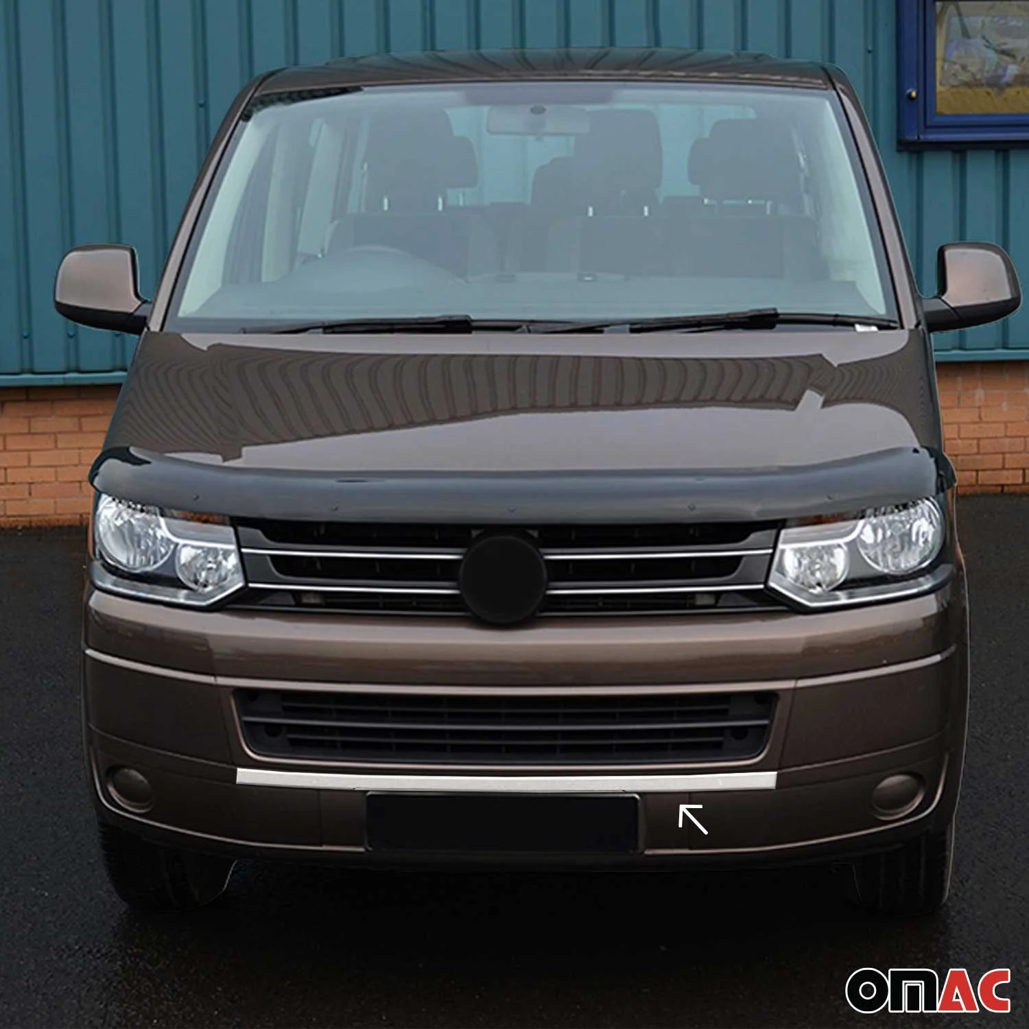 Kühlergrill Leisten Grillleisten für VW Transporter T5 2003-2015 Edelstahl Chrom - Image 2